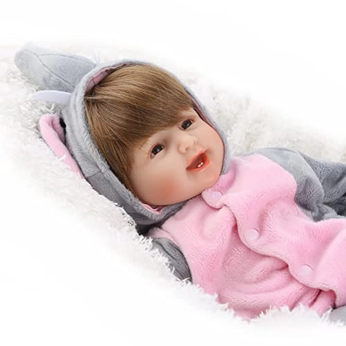 Reborn Baby Doll - 18 Inch 45cm Soft Vinyl Girl