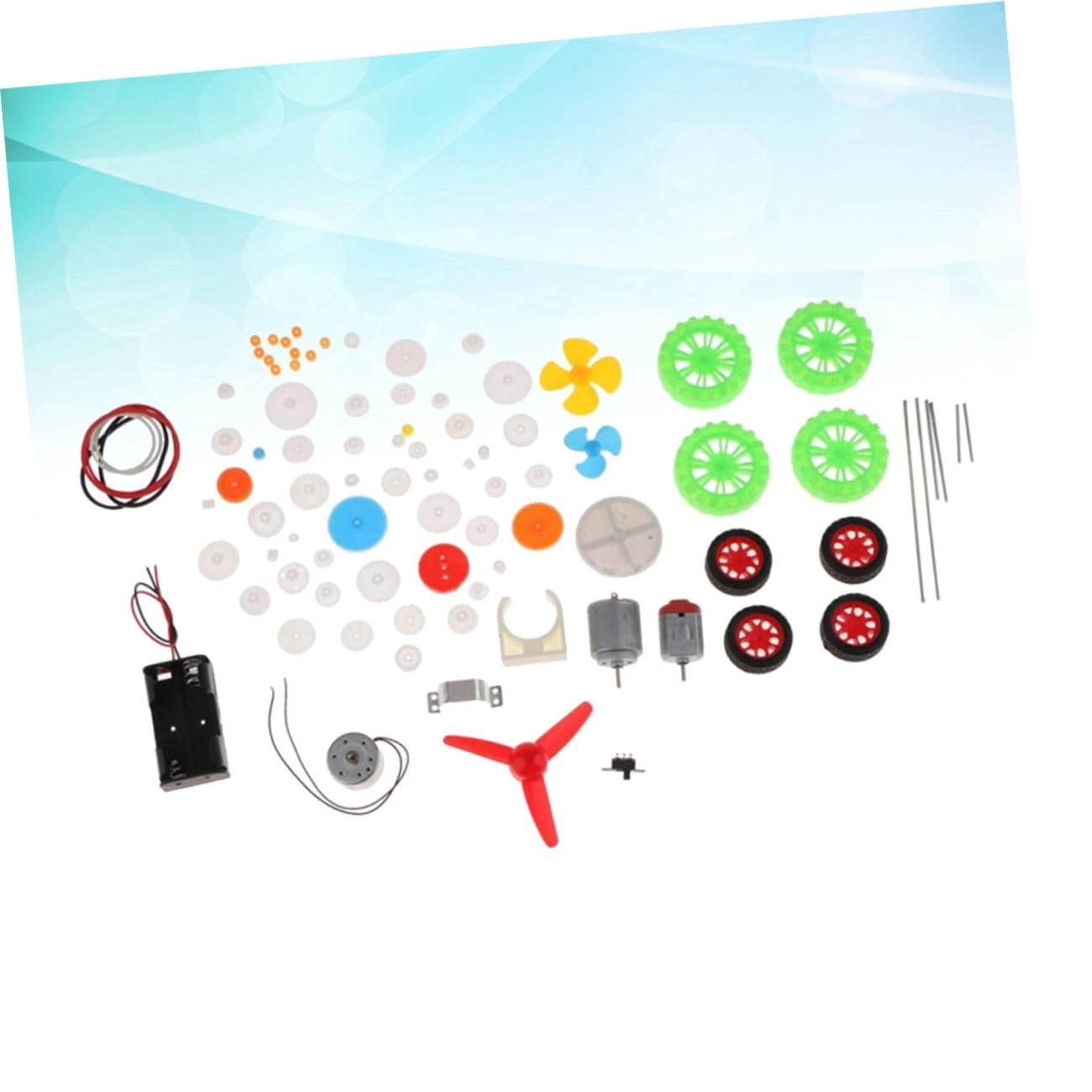 Vaguelly Plastic Gear - 69 pieces Science