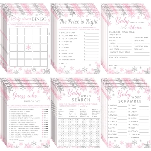 Baby Shower Games - 302 Pcs Baby Shower