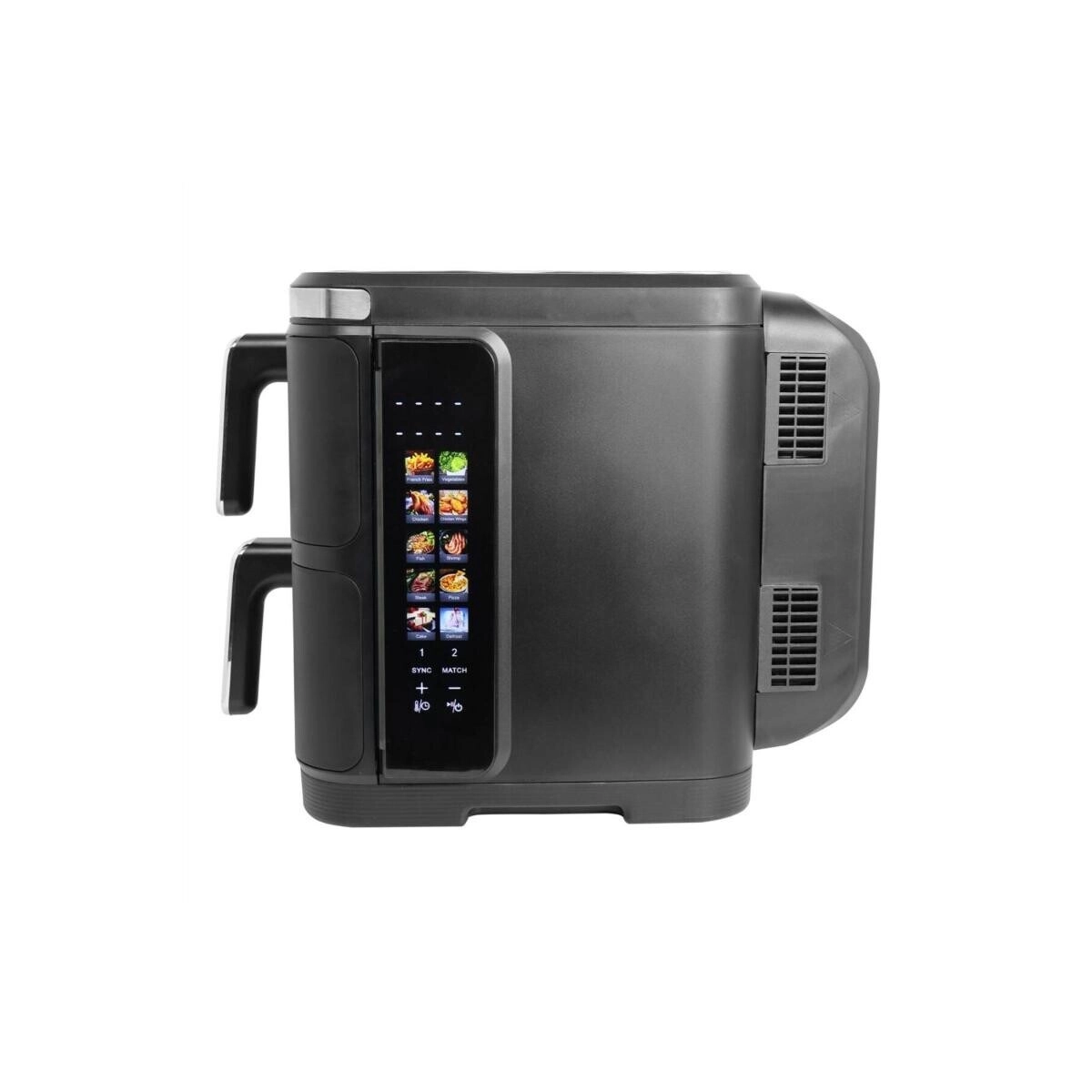 Compact digital air fryer