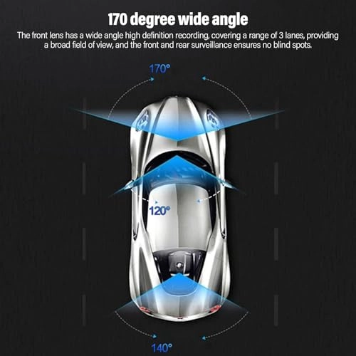 3 Channel Dash Cam - 1080P
