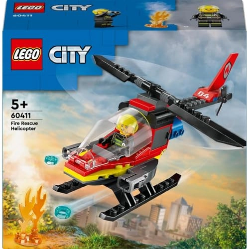 City Fire Rescue Helicopter (60411)