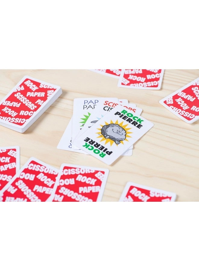 Rock Paper Scissors Card Game - Bilingual
