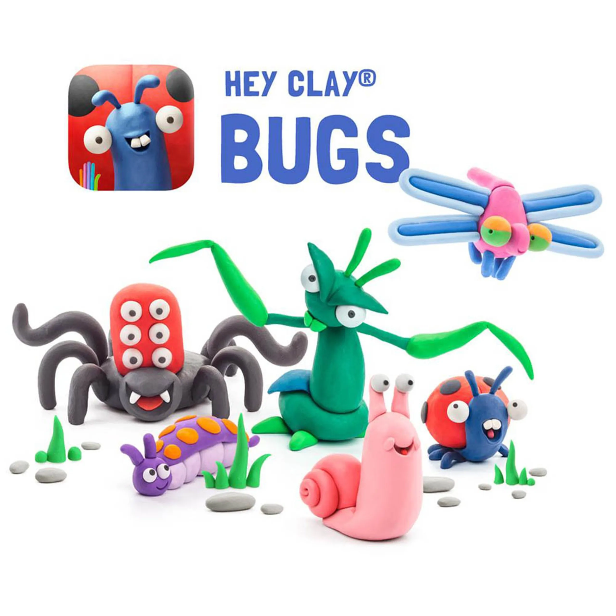 DIY Bugs - Clay 6pcs.