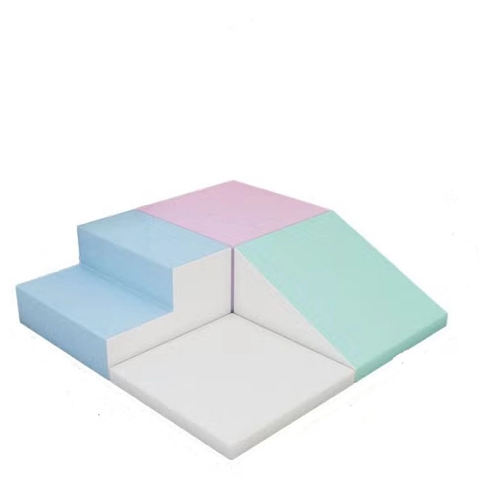 Megastar Soft Play Zone Pastel Rainbow Stepper Activity Set - Pastel Rainbow 6 months