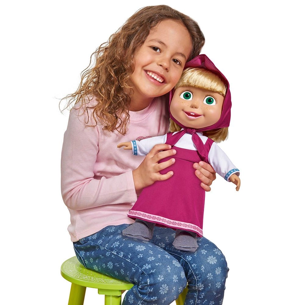 Masha Soft Bodied Doll - 40cm Pink