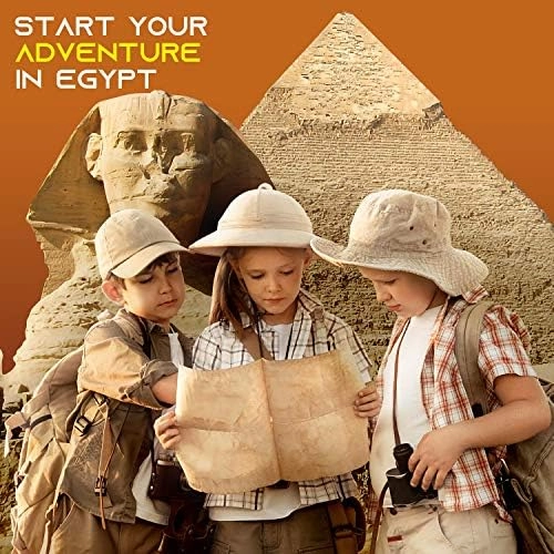 Ancient Egyptian Pyramids Dig Kit Archaeology - 6 years+ 12 pieces
