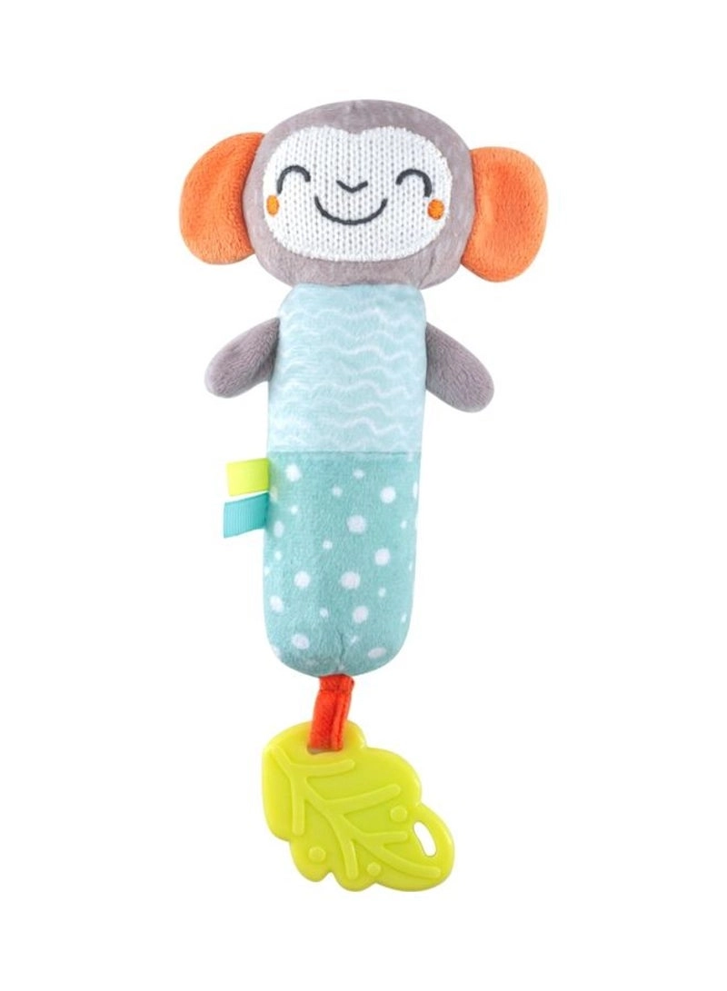 BABYGROW Jungle Friends Soft Rattle Toy - fabric Jungle Friends