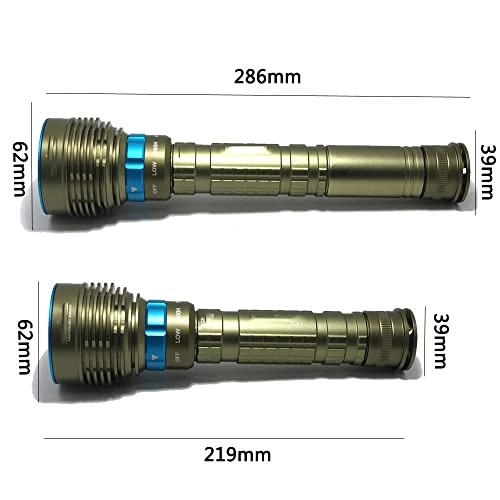 Diving Torch - 7x L2 LED 8000 Lumens 200M