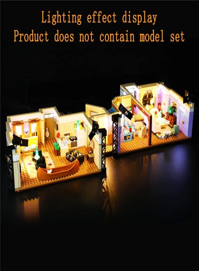 LED Light Kit Compatible with Lego The Friends Apartments