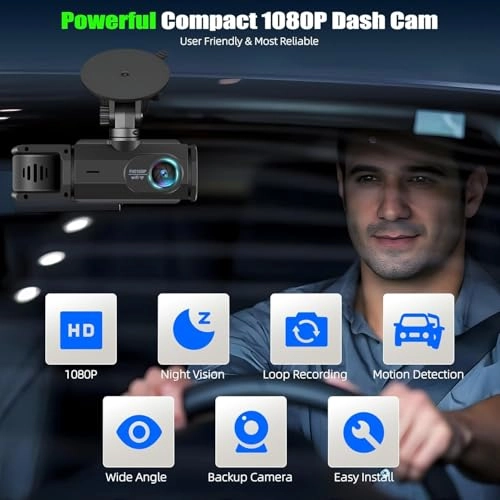 3 Channel Dash Cam - 1080P 30FPS