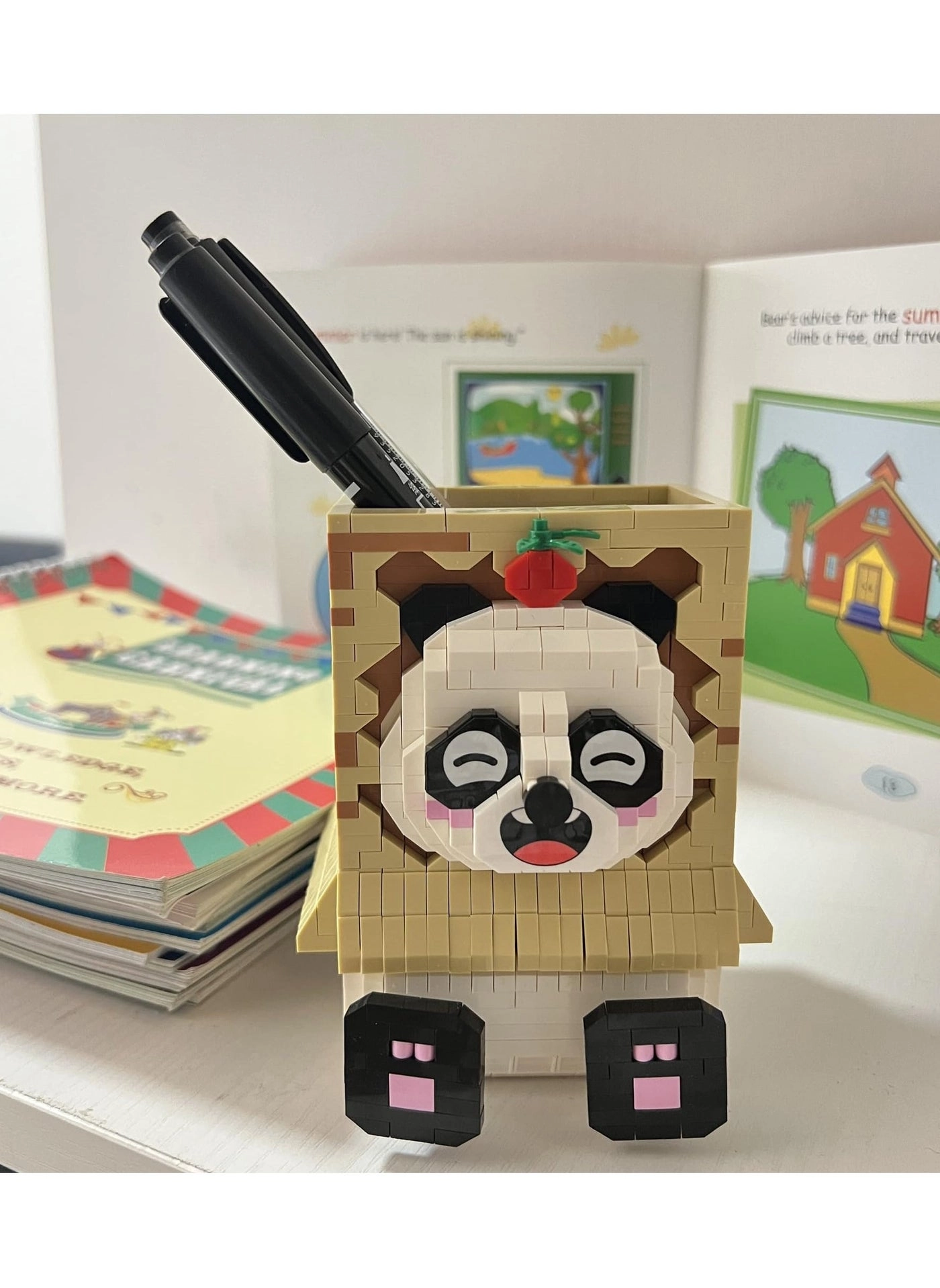 3D Panda Animal Building Set - Panda 901 pcs