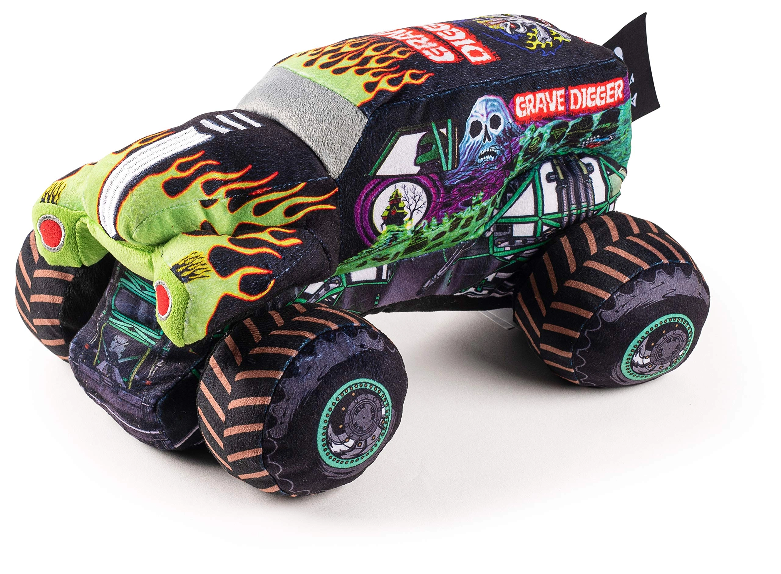 Jay Franco Grave Digger Pillow Buddy - 12.5 inch 100% polyester microfiber