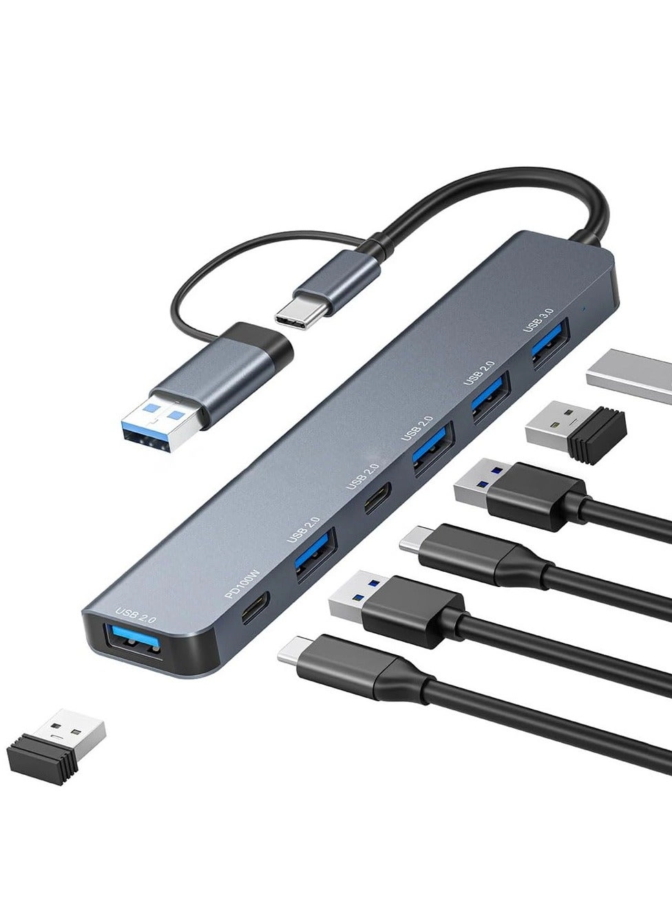 Green Tiger USB Hub - USB 3.0 5-Port