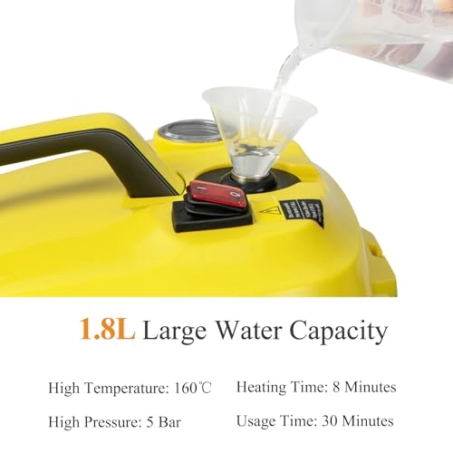 Steam Cleaner - 5 Bar 1.8L