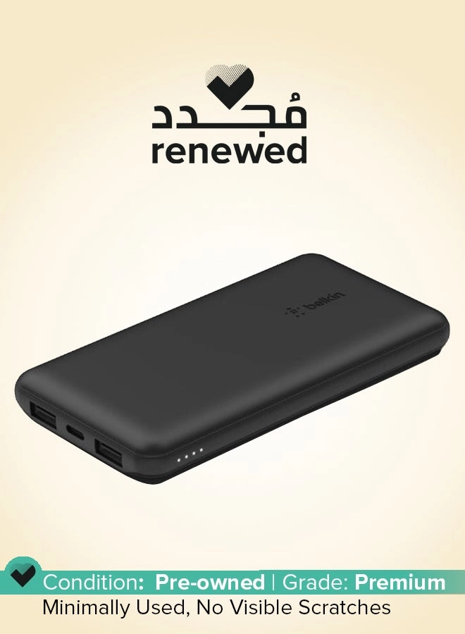 Belkin (Renewed) BPB011BTBK - 10,000 mAh 15W