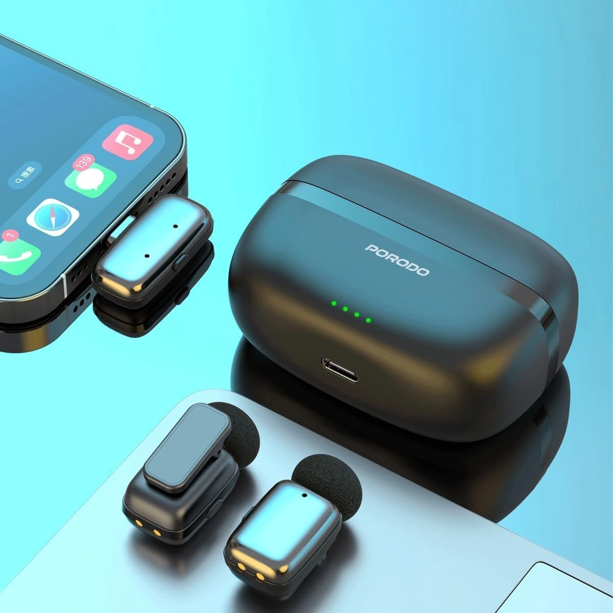 Wireless Lavalier Microphones - 2.4GHz