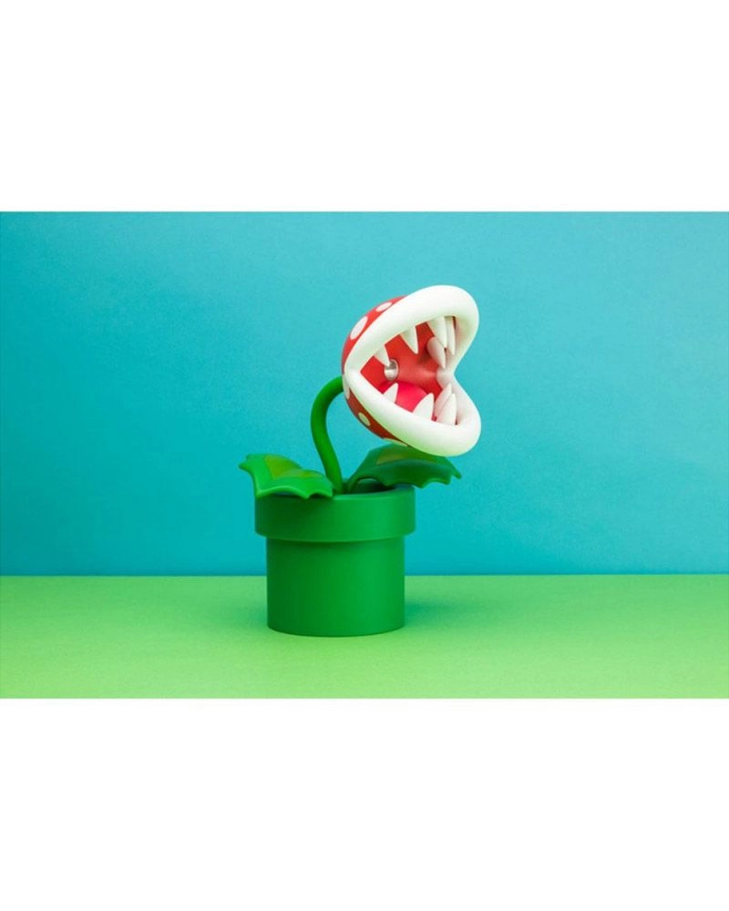 Super Mario Posable Mini Piranha Plant Lamp - 3 AAA 1.5V batteries