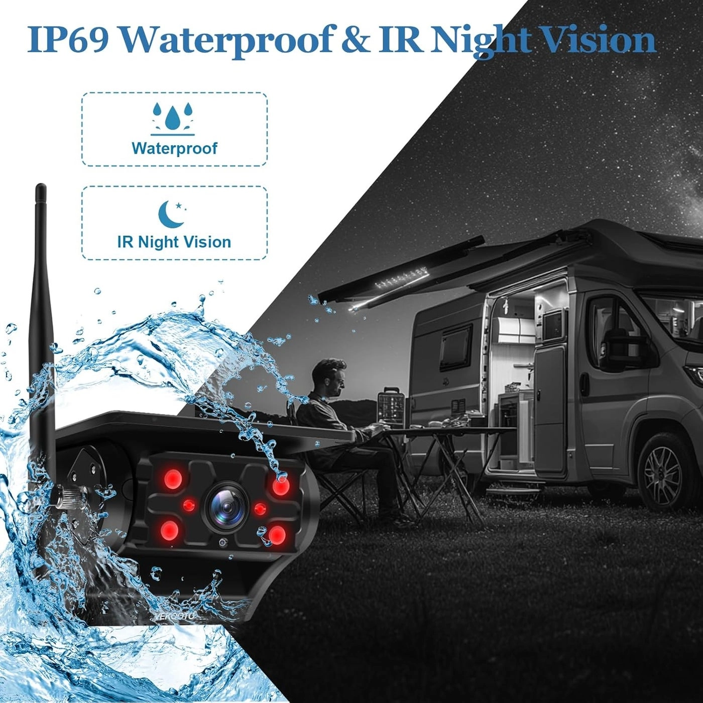 VK7-2 - Night vision Wireless 1080P