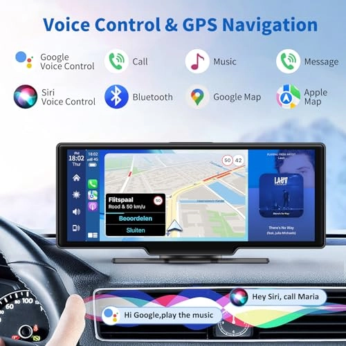 Portable Wireless Carplay Screen - 2.5K