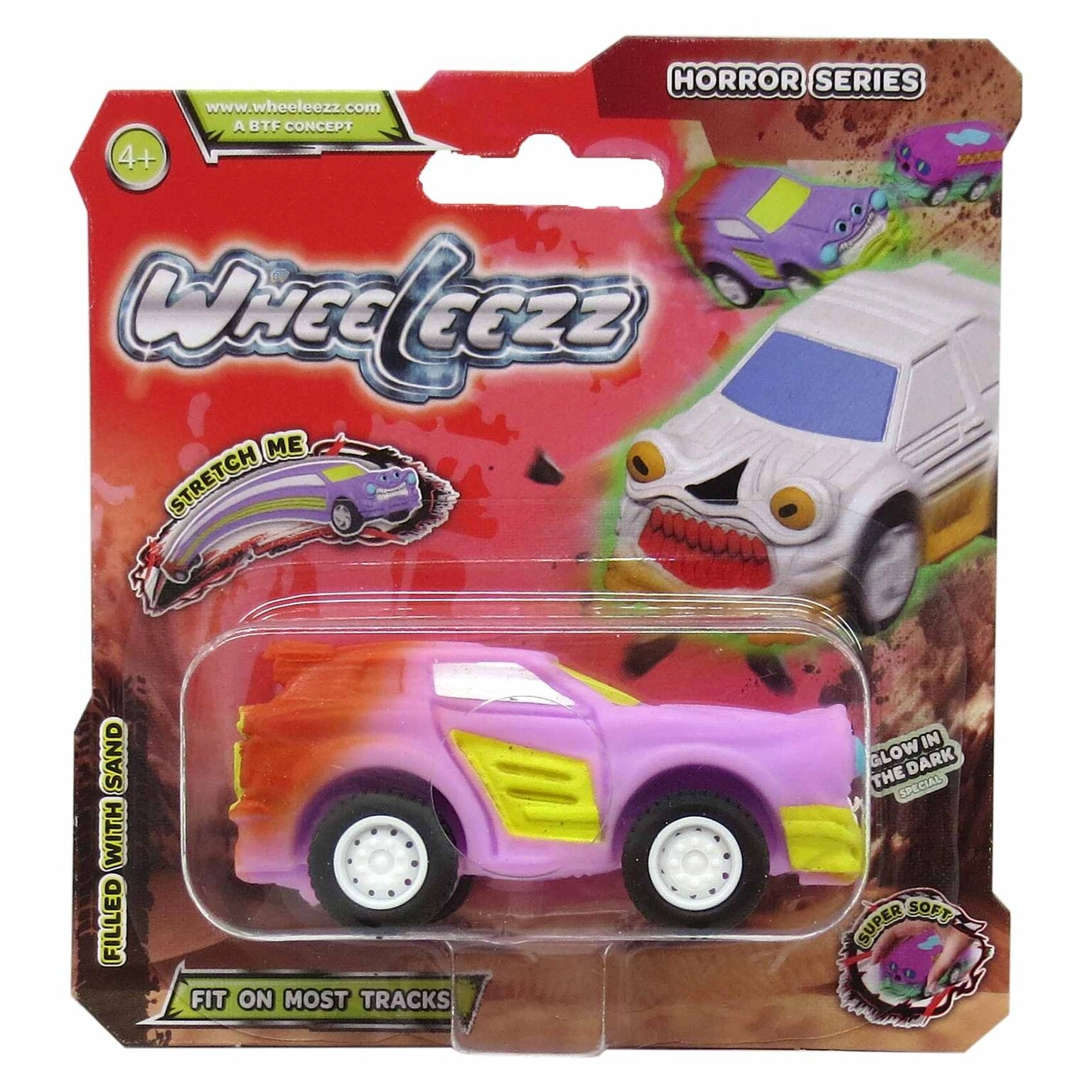 Wheeleez Filled with Sand - horror-themed sand play