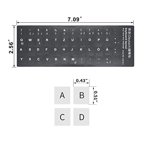 Keyboard Stickers - Russian