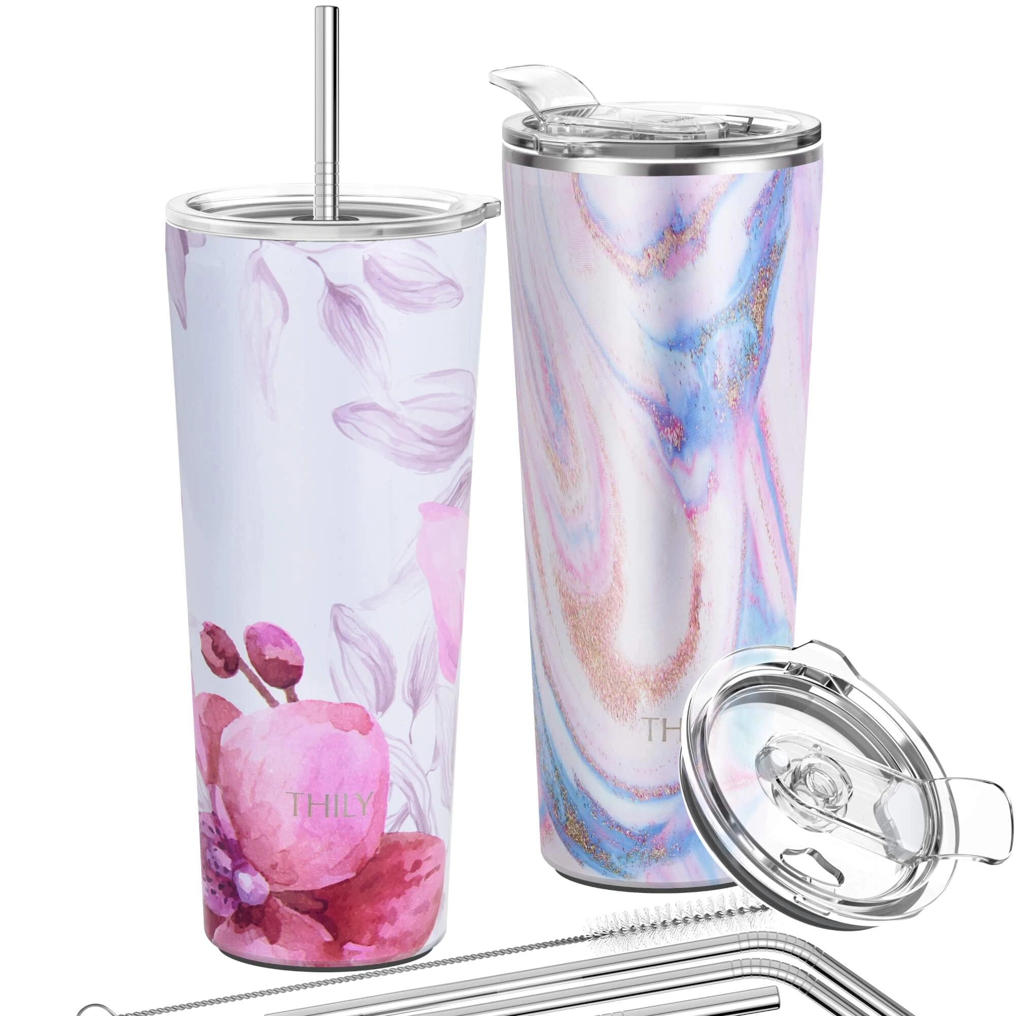 Stainless Steel Vacuum Insulated Tumbler Travel Mug - 780ml