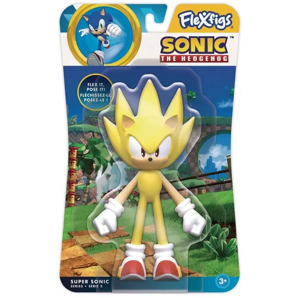 FLEXFIGS Sonic The Hedgehog - Super Sonic (TCG-55219-C)