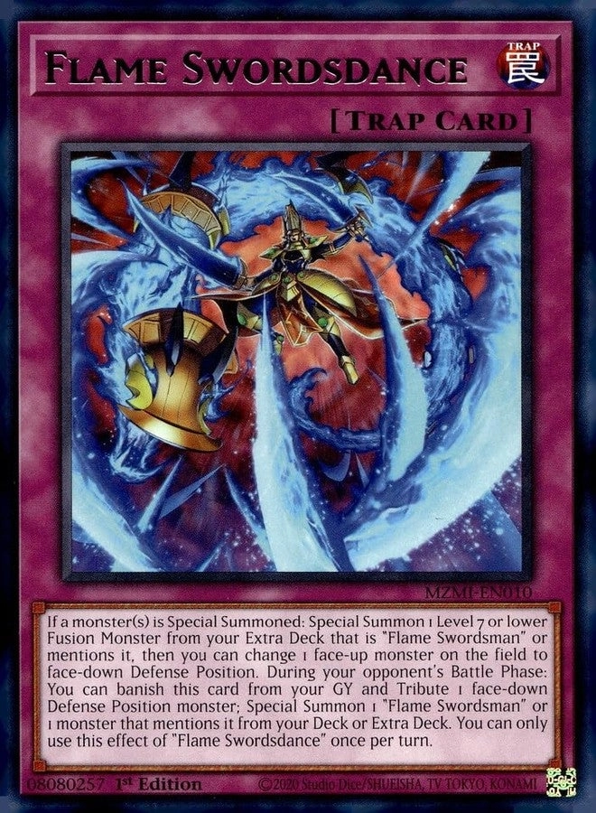 Yu-Gi-Oh! Flame Swordsdance MZMI-EN010