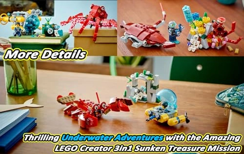 Creator 3in1 Sunken Treasure Mission (31130)