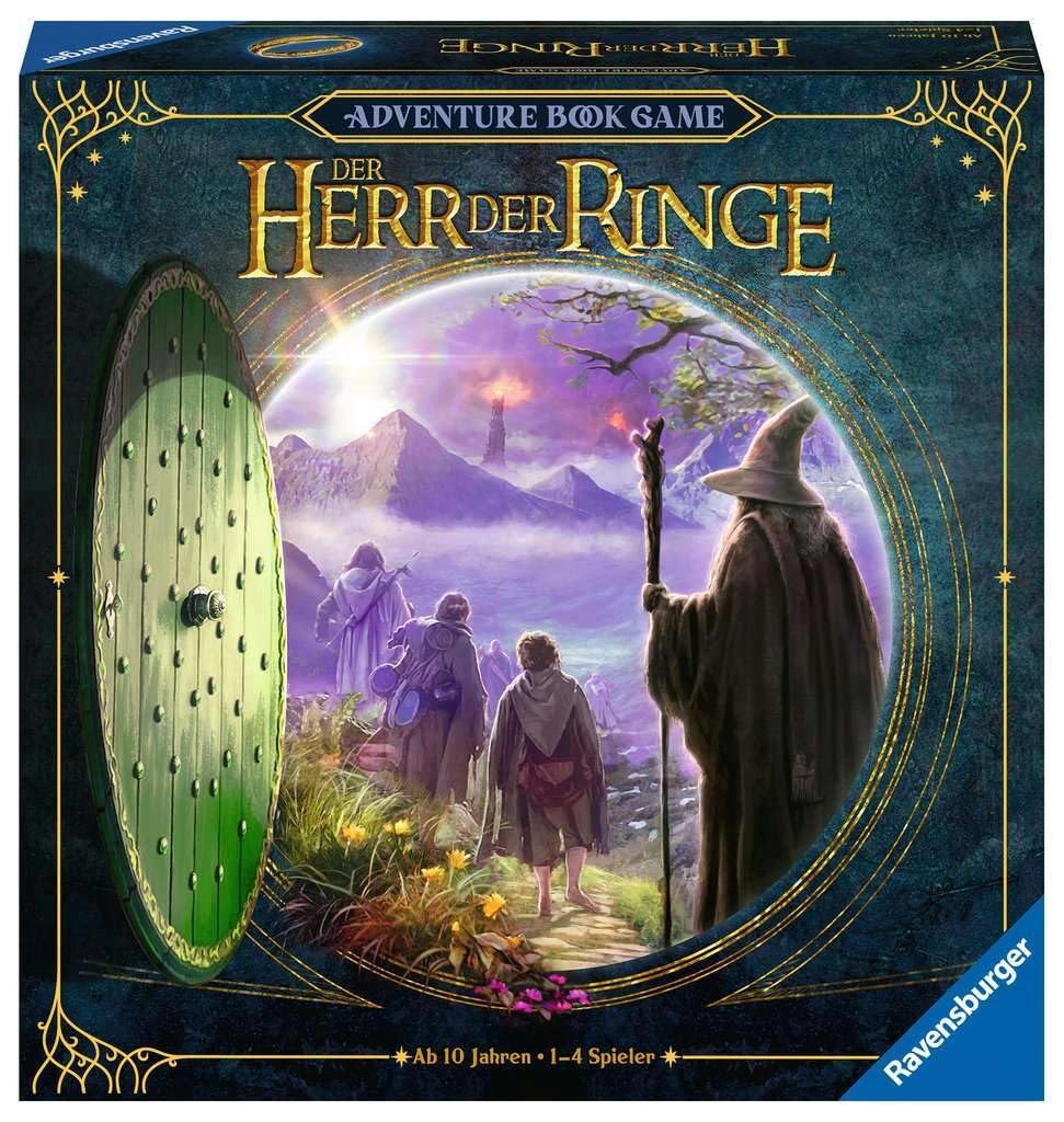Ravensburger The Lord of the Rings Adventure Book Game: Illustrated Edition