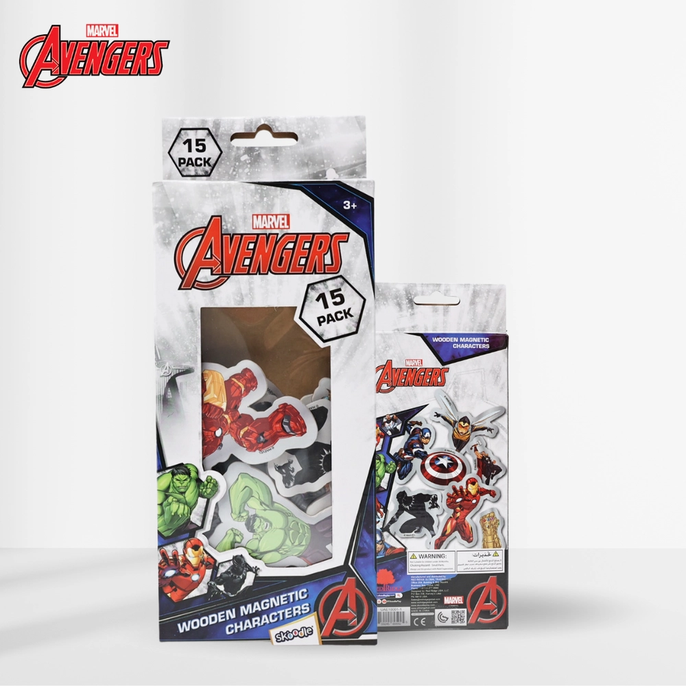 Avengers Wooden Magenetic Characters Set (40761363-100011) 15 pcs