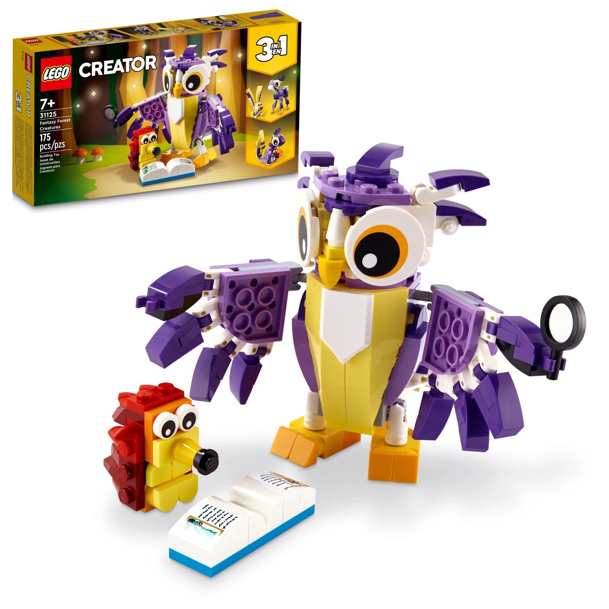 LEGO Creator 3in1 Fantasy Forest Creatures (31125)