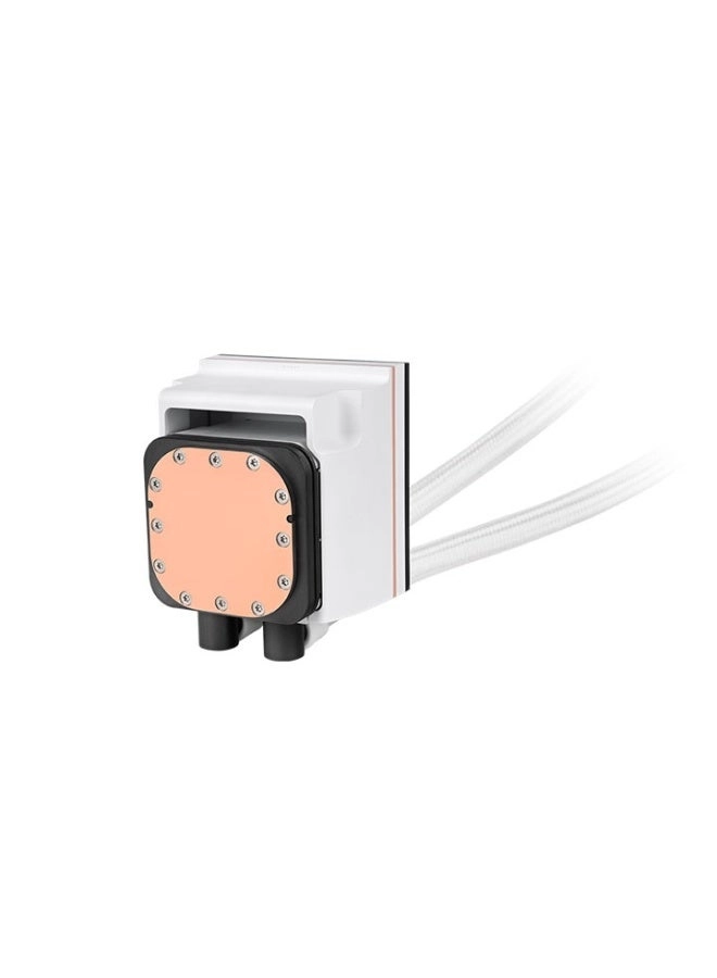 MAGFloe 360 Ultra ARGB Sync - 3.95" 480x480 LCD Display Snow (White) Edition