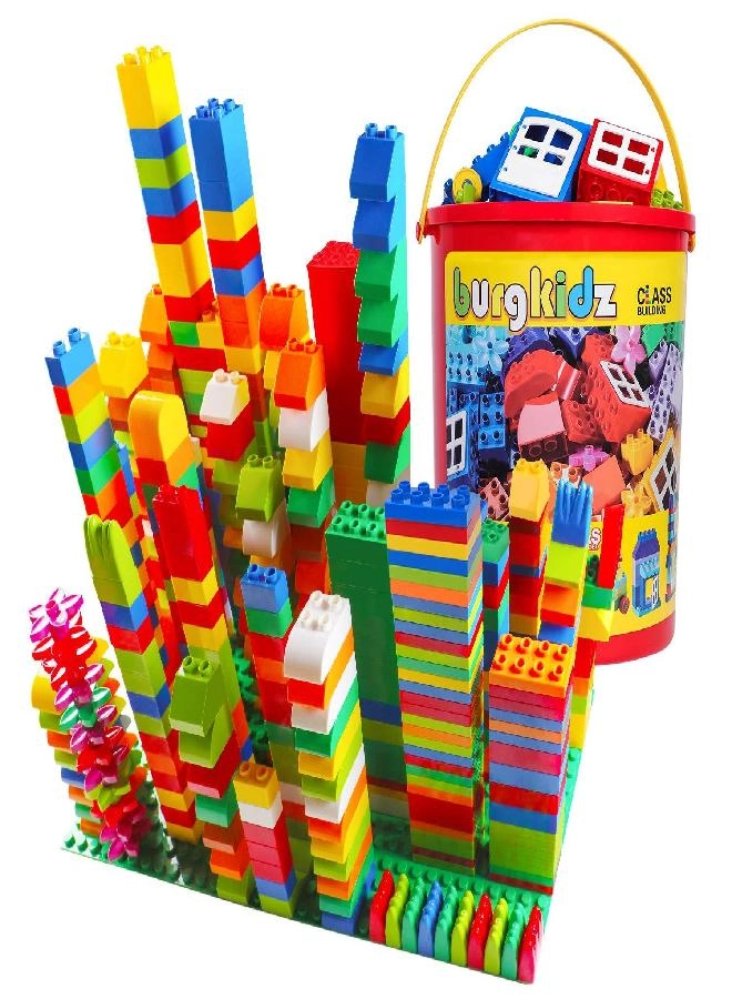 burgkidz Big Building Block Set - 214 pcs