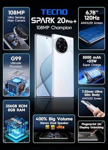 Spark 20 Pro+ - 8GB 128GB