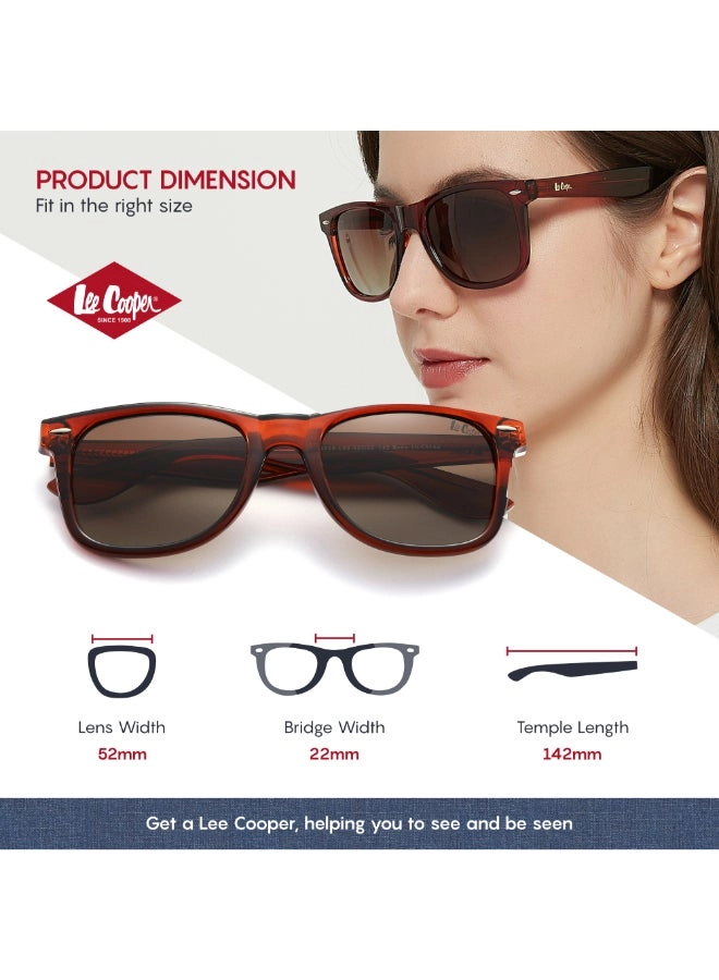 Polarized Sunglasses - 52mm Gradient Brown