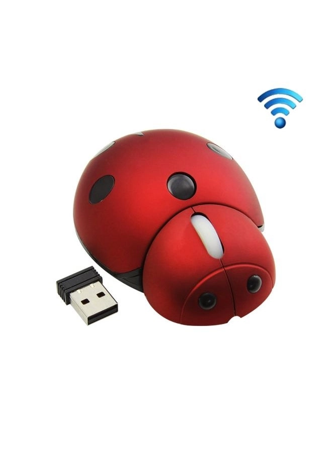 Mini Ladybug Mouse - Wireless