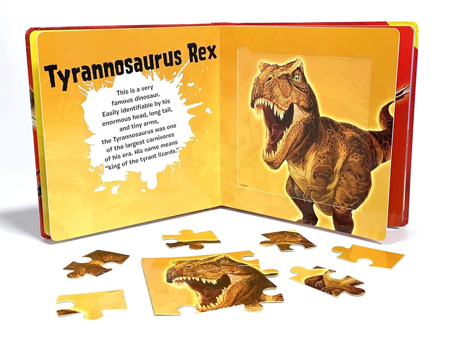 Dinosaurs My First Puzzle Book - 3 + 9 pieces