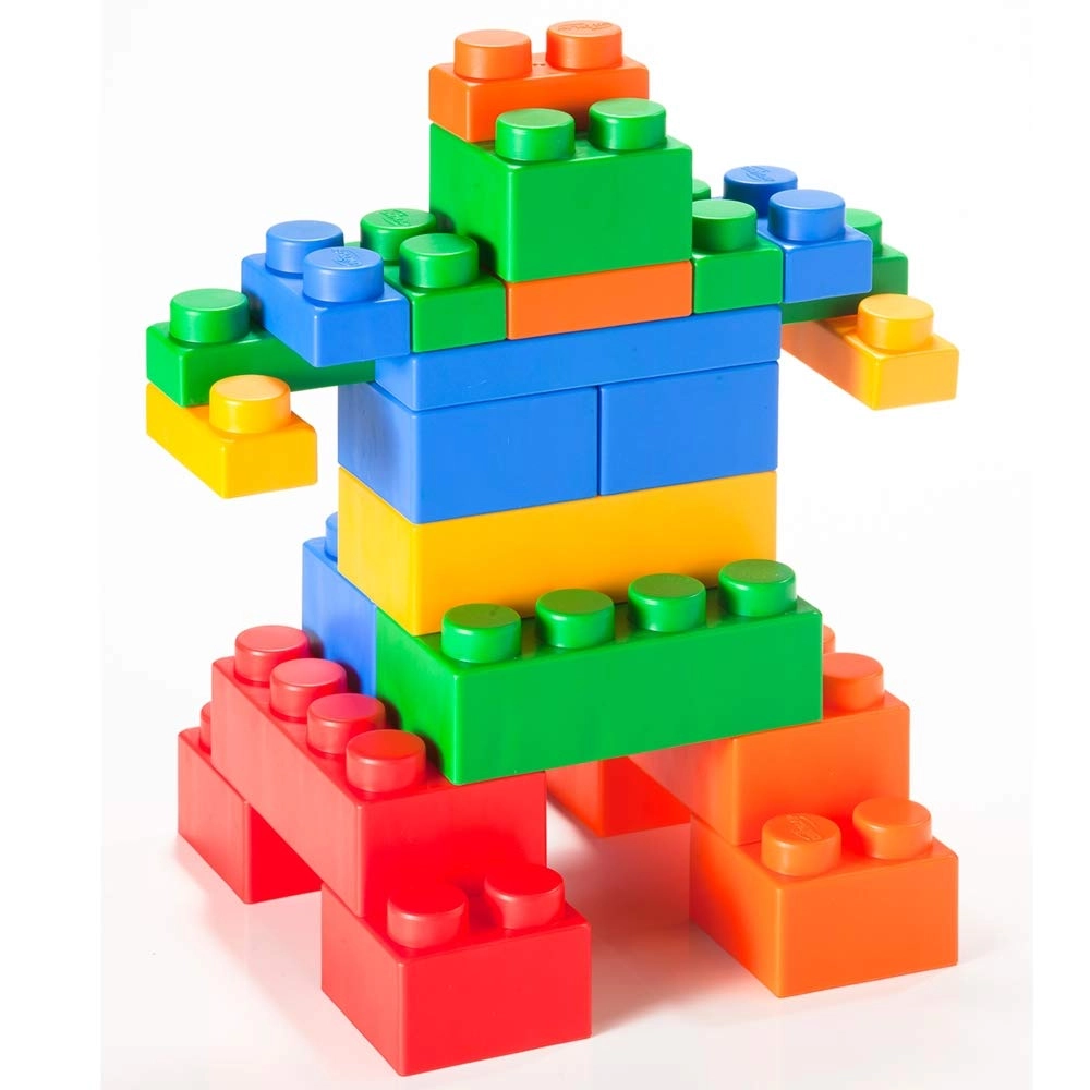 UNiPLAY Soft Building Blocks - 3 months and up 60 pieces