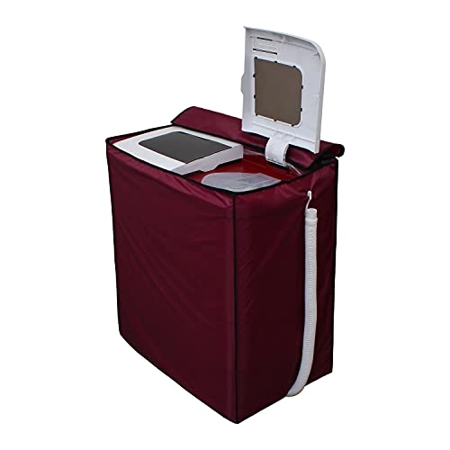 WT9001EG - Washing Machine Cover Maroon 7 Kg