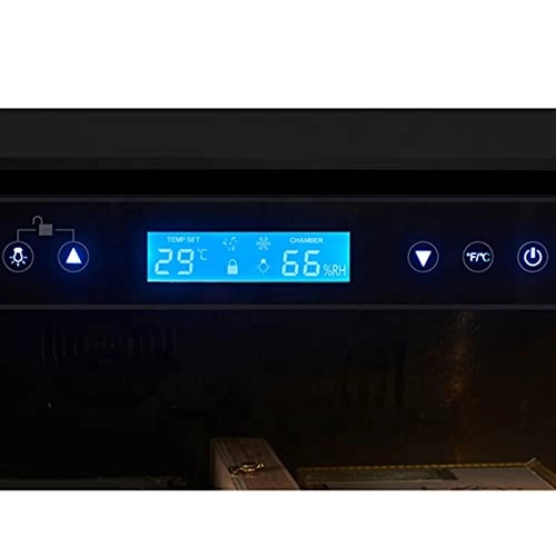 Wine cooler - upper zone and lower zone up to 172 bottles