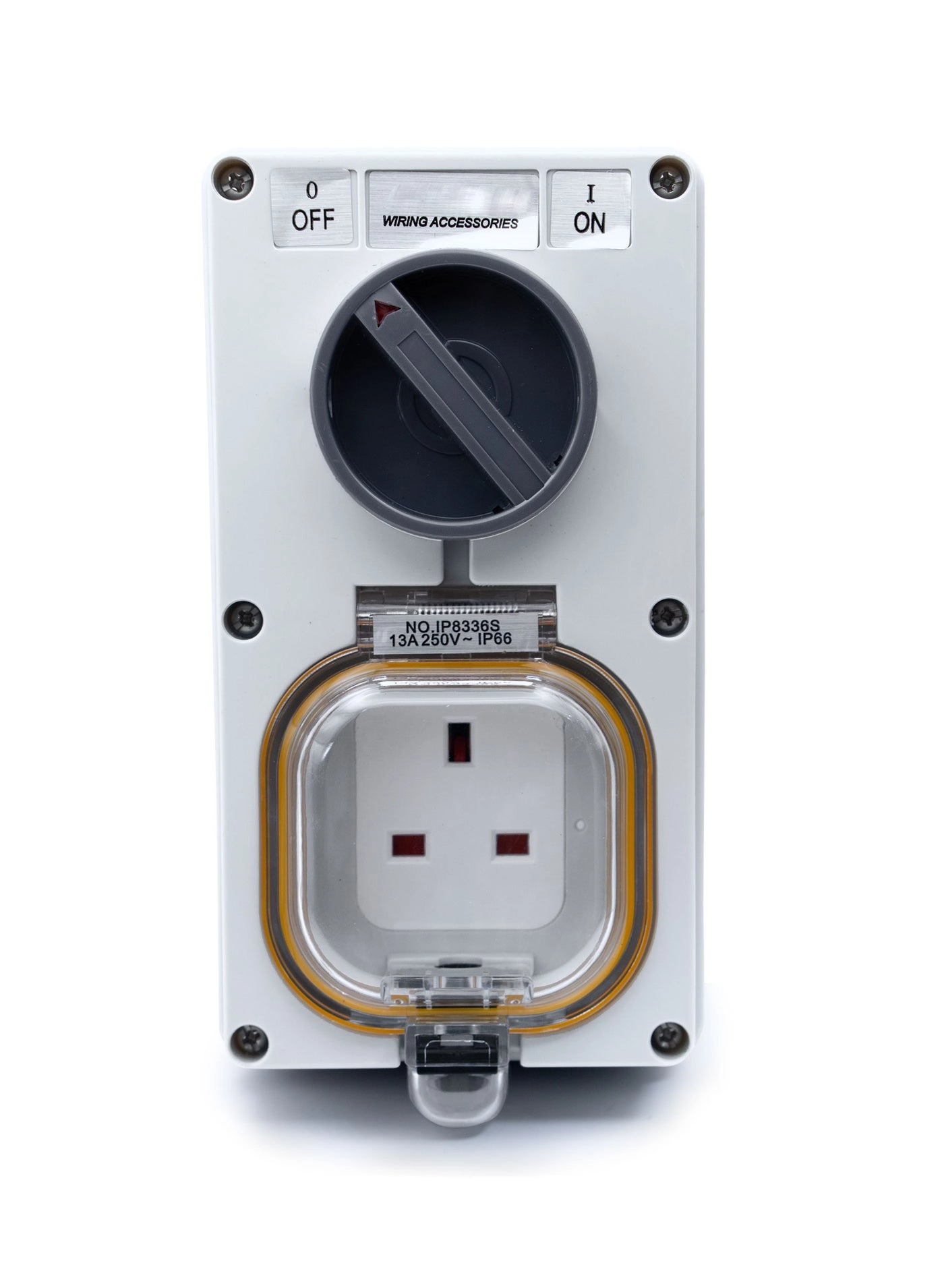 Admore Duravel Switch Socket - IP66 13A 250V ON/OFF