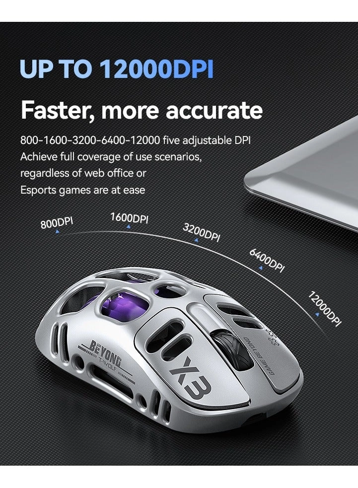 X3 Tri-Mode Gaming Mouse - Wireless