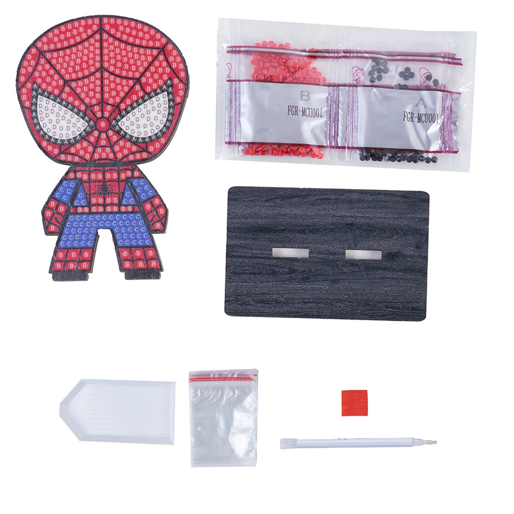 Crystal Art Buddy - Spiderman - 6+ years