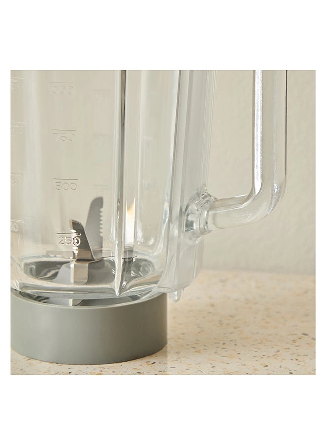 AEL-4007BL - Glass Jar Black/Silver