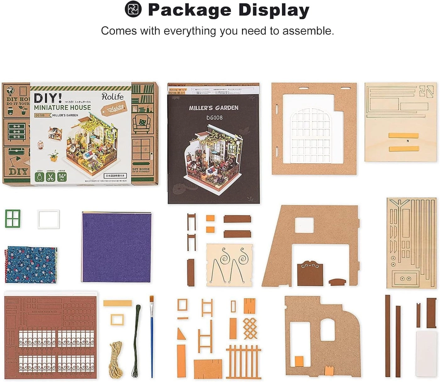 Miller's Garden - Multicolor 1:24