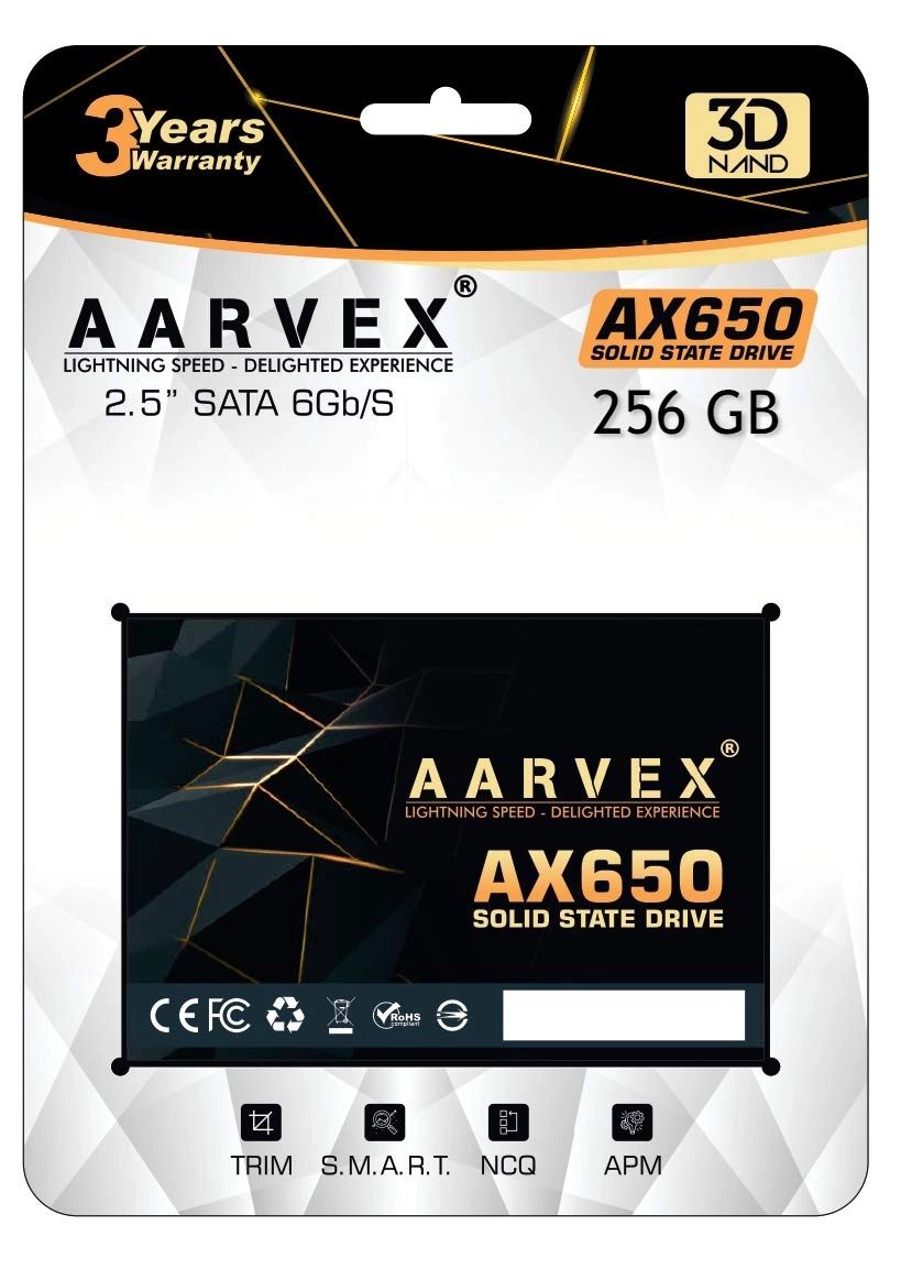 AARVEX AX650 - 256 GB 2.5-inch