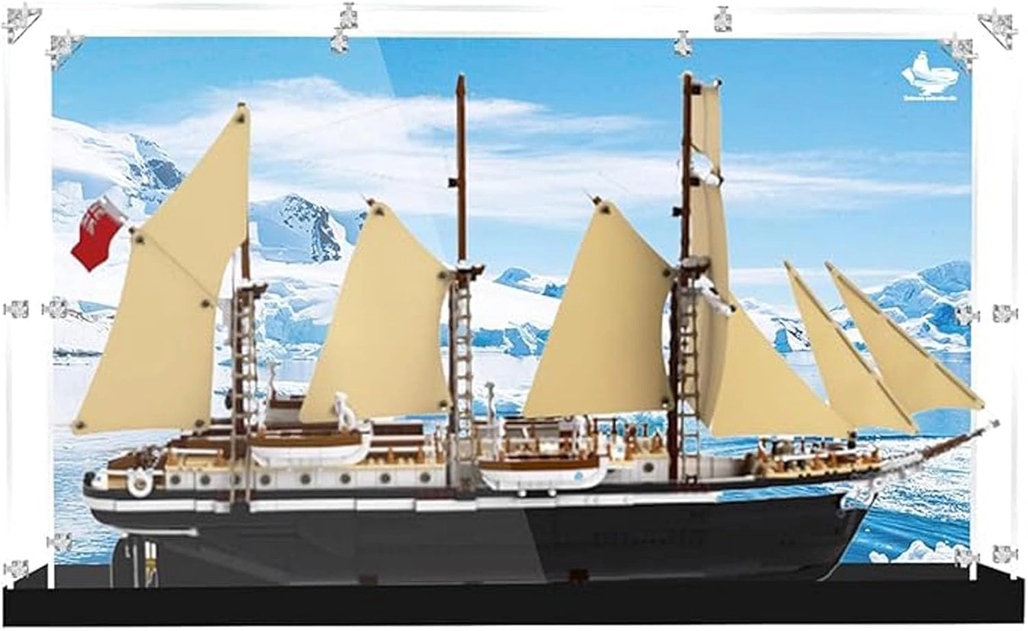 Acrylic Display Box - 33.5×11.8×19.7 inches Transparent Dustproof