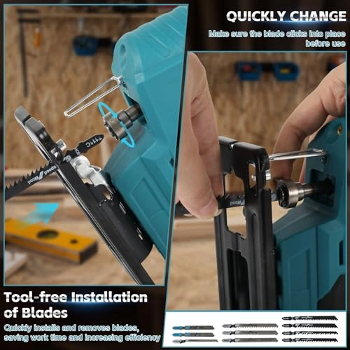 Battery Powered Jig Saw - 850W